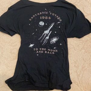 Garage t shirt with corset back